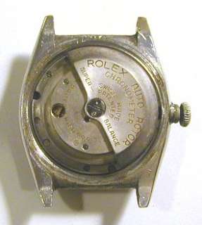 Vintage Rolex Oyster Perpetual Chronometer WATCH 2764 Bubble Back Auto 