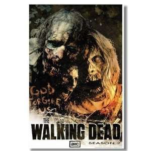  The Walking Dead TV Season 2 Wall Silk Poster 20x13 