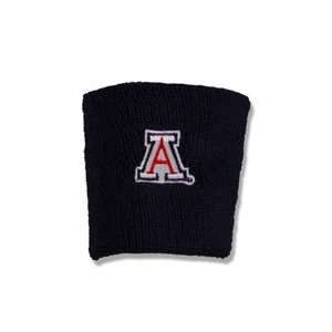  Arizona Wildcats Logo Wristbands Navy One Size Sports 