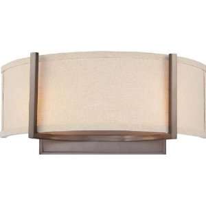  Satco Products Inc 60/4854 Gemini   2 Light Wall Sconce w 