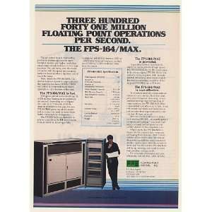   164/MAX Super Computer Print Ad (Memorabilia) (49295)