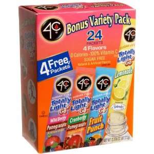 Totally Light 2 Go Drink Mix, Bonus Variety Pack, 24 stick box