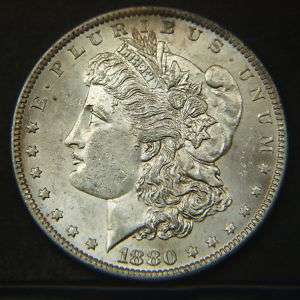 1880 O Morgan Silver Dollar CH BU (P17302)  