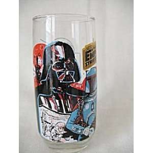   The Empire Strikes Back   DARTH VADER BOBA FETT glass 
