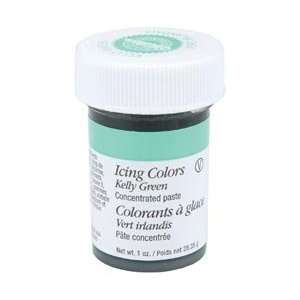  Wilton Icing Colors 1 Ounce Kelly Green W610 752; 6 Items 