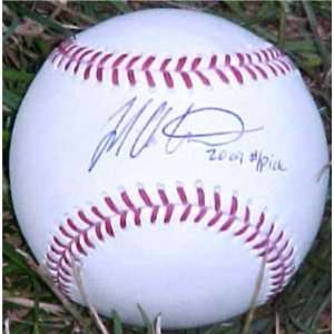  Rockies #1 Pick Tyler Matzek Signed OMLB Baseball COA 