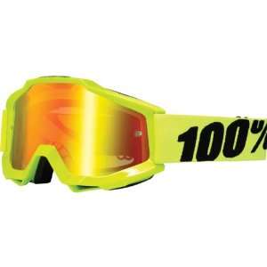   Goggles   Yellow Frame/Red Mirror Lens   50210 004 02 Automotive