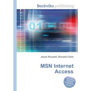  MSN Internet Access Ronald Cohn Jesse Russell Books