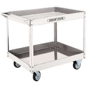  Shop Fox D3236 500 Pound Capacity 2 Shelf Cart