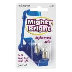  Mighty Bright 2 Pack Replacement Light Bulbs