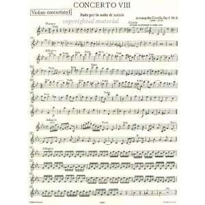  Corelli, Arcangelo   Concerto Grosso No 8, Op 6 for Violin 