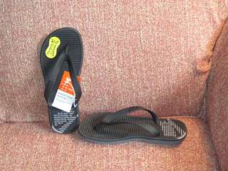 Nike Solarsoft Thongs Flip Flops Black   Women 10 Men 9  