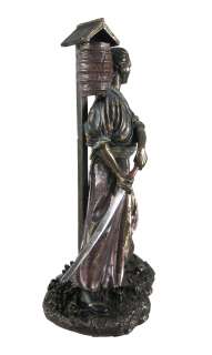 Kenjutsu Samurai Warrior Statue Figurine Martial Arts  