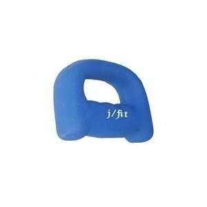  J Fit Neoprene Grip Dumbbell Weight, 2 Pound Sports 
