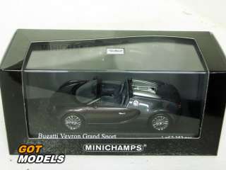   VEYRON GRAND SPORT  1/43 SCALE MODEL CAR BY MINICHAMPS  110830  