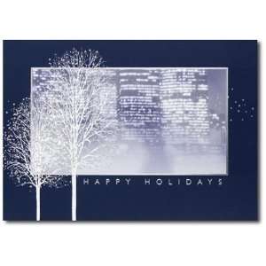 Birchcraft Studios 5627 Hazy Holidays   Silver Lined Envelope with 
