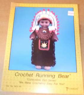 Crochet Running Bear for 13 boy doll TD Creations booklet  