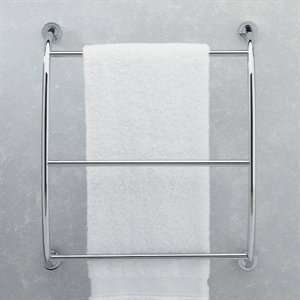  Valsan 57200CR Essentials Mounted Rack Towel Bar, Chrome 