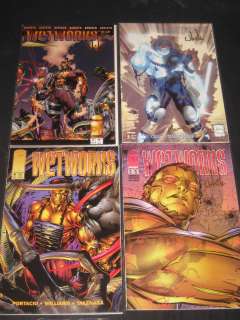 WETWORKS LOT #1 3 5 SIGNED BY ARTIST WHILCE PORTACIO Wildstorm Image 