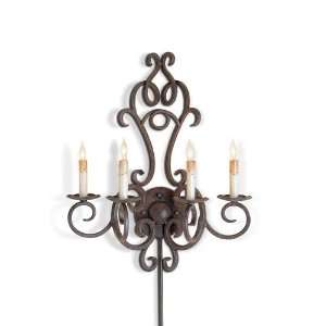  Currey & Company 5755 Palace 4 Light Sconces in Venetian 