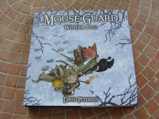 MOUSE GUARD WINTER 1152 HC W/SKETCH by DAVID PETERSON  