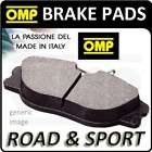 OMP R&S FRONT BRAKE PADS BMW 1 SERIES E87 120D 07 