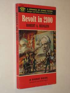 Heinlein REVOLT IN 2100 Signet #1194 First 1955  