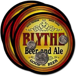  Blythe, GA Beer & Ale Coasters   4pk 