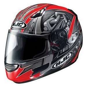   APEX MC1 RD/SL/WH SIZEXXL MOTORCYCLE Full Face Helmet Automotive