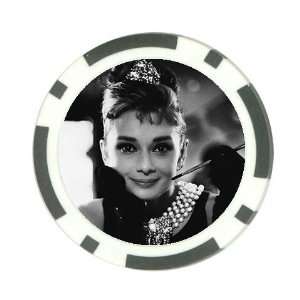  Audrey Hepburn Poker Chip Card Guard Great Gift Idea 