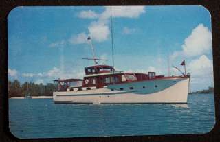 1950s Yacht Mahantongo Yuengling Dairy Co Pottsville PA  