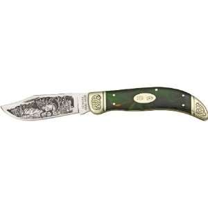  Schrade SCLELK Collectable Series 2, 2008 Olive Green W 