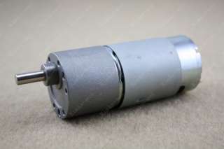 37mm 12V DC 10RPM Replacement Torque Gear Box Motor  