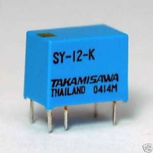 5pcs TAKAMISAWA SY 12 K Relay SPDT 1C 12VDC Coil  