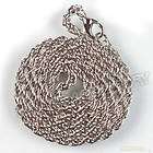 10x New Silvery Twist link 46cm Necklace Chain 130113  