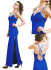 evening party prom bridesmaid blue long dress s l 13014