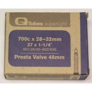 Q Tubes Super Light 700x28/32 60mm PV Tube TU6687 Sports 