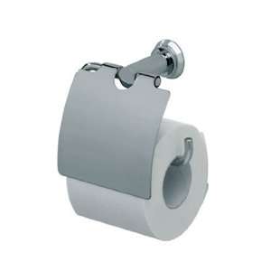  Valsan Toilet Roll Holder With Lid 67120NI Polished Nickel 