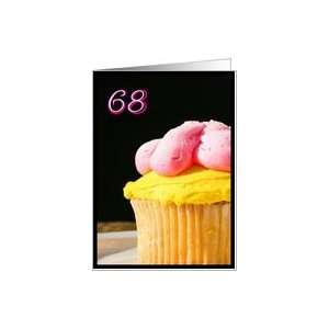  Happy 68th Birthday Muffin Card Toys & Games