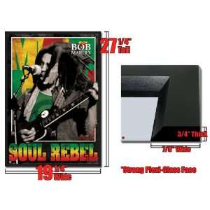  Framed Bob Marley 3D Lenticular Poster Soul Rebel