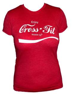 Enjoy Crossfit T Shirt for female/women/girls Cross Fit  