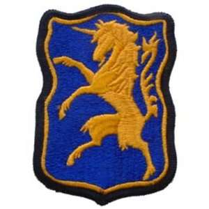  U.S. Army 6th Armored Cavalry Regiment Patch Blue & Yellow 