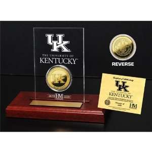    Kentucky Wildcats 24KT Gold Coin Etched Acrylic
