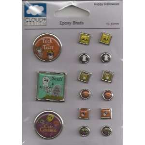   Epoxy Brads for Scrapbooking (12 72295) Arts, Crafts & Sewing