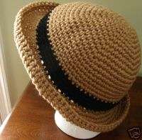 Handmade Crochet Crusher Hat  