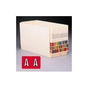  Color Coded Barkley Comp Alpha Labels, 1 1/2wx1h, Ltr X 