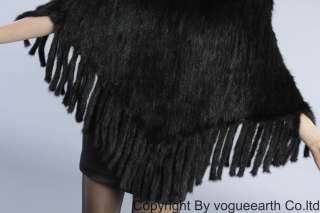 640 new real Mink fur brown/black hood shawl/coat/vest  