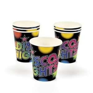  8 Disco Party Cups   Tableware & Party Cups Health 