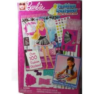 Barbie Fashion Designer Peel n stick Fun 