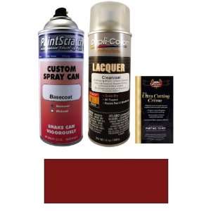  12.5 Oz. Chili Red Pearl Spray Can Paint Kit for 2007 Saab 